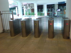 Full Flap Barrier Pedestrian Gate | Elid Technology International Pte. Ltd | Elid Technology DSC00467