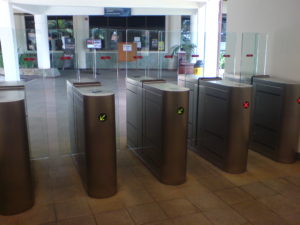 Full Flap Barrier Pedestrian Gate | Elid Technology International Pte. Ltd | Elid Technology DSC00471