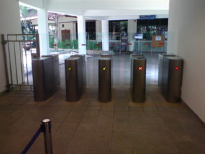 Full Flap Barrier Pedestrian Gate | Elid Technology International Pte. Ltd | Elid Technology DSC00472