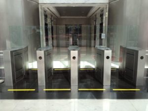 Full Flap Barrier Pedestrian Gate | Elid Technology International Pte. Ltd | Elid Technology IMG 1507