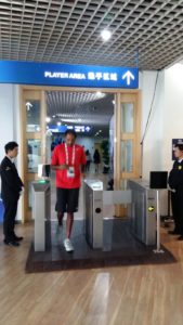 Drop Flap Barrier Gate | Elid Technology International Pte. Ltd | Elid Technology IMG 2410