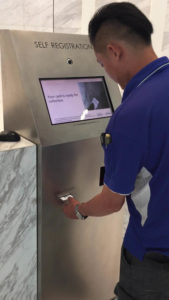 Self Registration Kiosk | Elid Technology International Pte. Ltd | Elid Technology Retrieve Pass